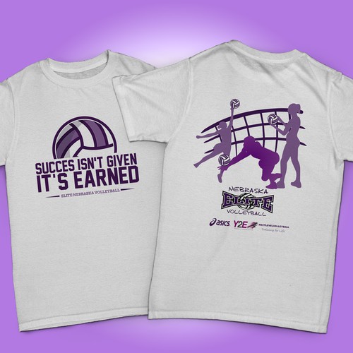 Girls Volleyball Camp T-Shirt 