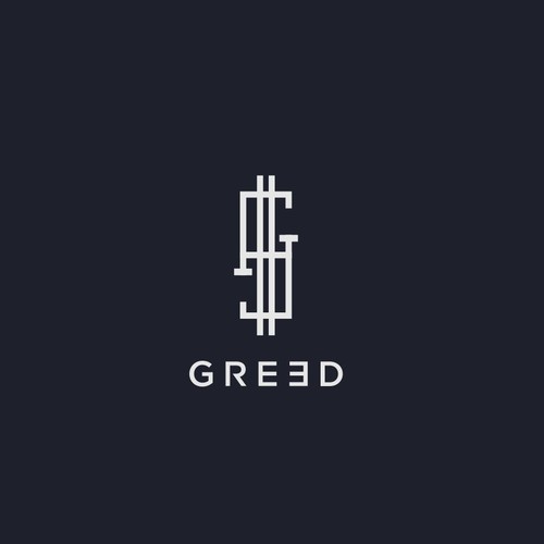 logo concept for greed