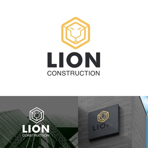 Logo Concept for Lion Construction