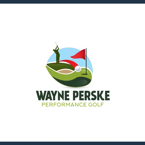 Logo design for coach of golf 