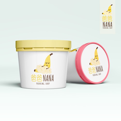 "BabaNana".  Banana pudding shop