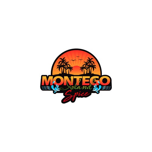 Bold logo concept for Montego Island Spice