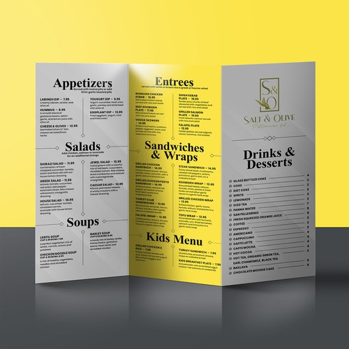 Restaurant Menu Design