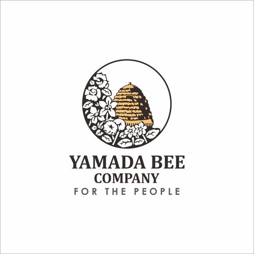 Redesign Yamada Bee Farm’s current Logo for International markets / 現在使用している山田養蜂場のロゴを海外向けにデザインしてください。