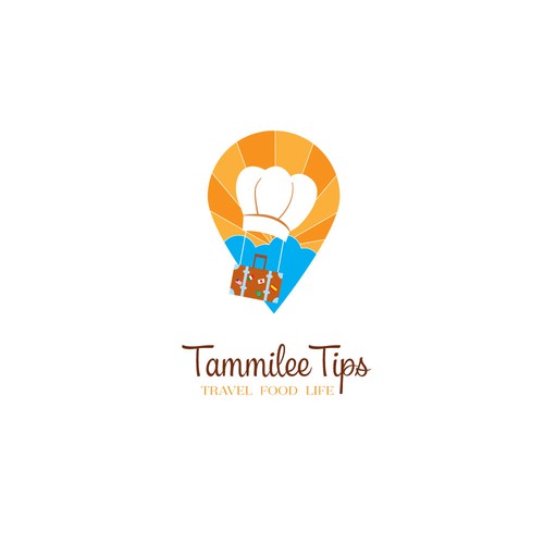 Icon style logo for blog