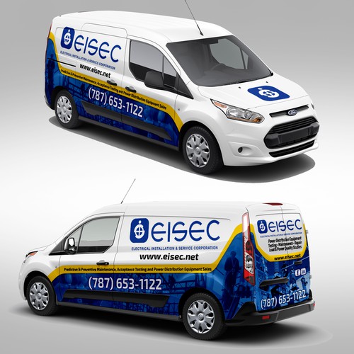 Wrap Design for Ford Transit Connect