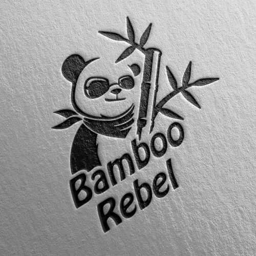 cool logo for Bamboo Rebel