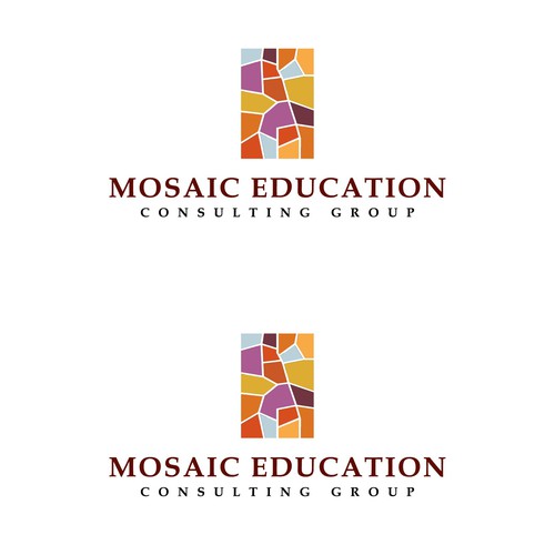 Winning logo concept for Mosaic Education
