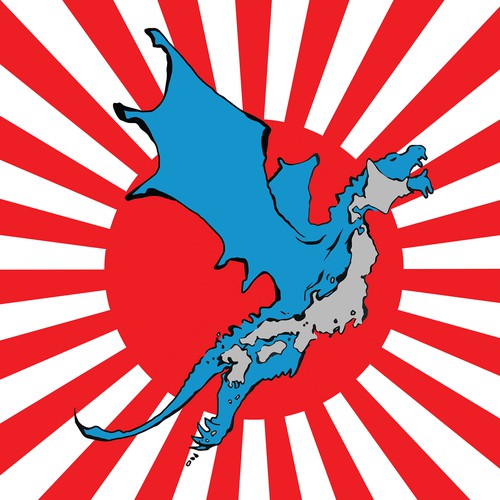 japan maps concept