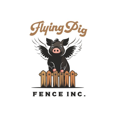 Mascot logo for a Fence Producer