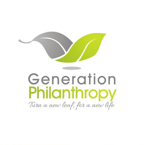 Clean, fresh and modern logo-design for philantrophic organisation