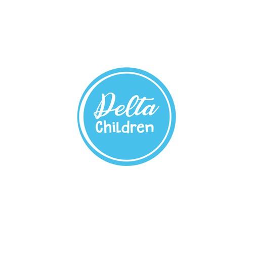Logo Delta Childern concept 3