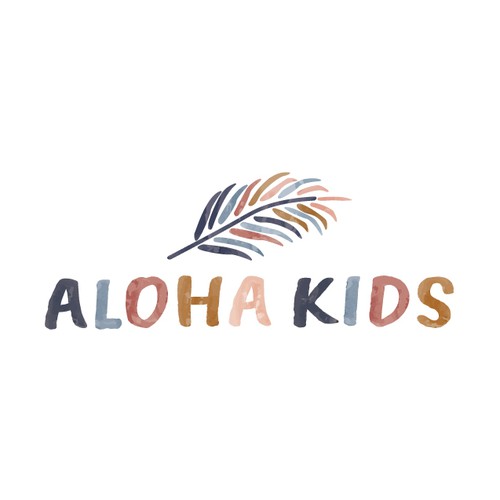 Modern kids store logo
