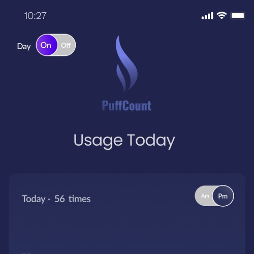 Mobile app for vapers