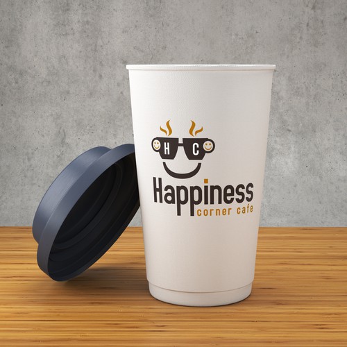 Happiness Corner Cafe Logo