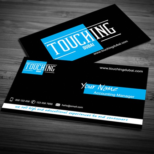 TOUCHING DUBAI BUSSINESS CARD