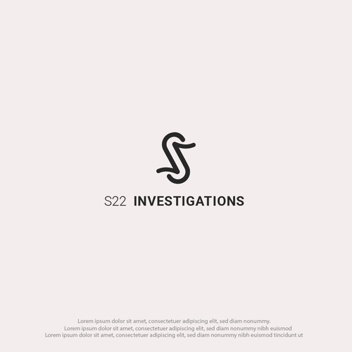 logo for an investigation firm.