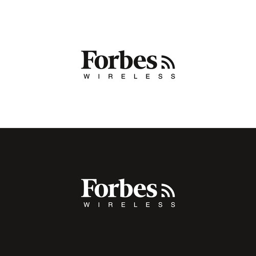 Logo Design Concept For Forbes Wireless