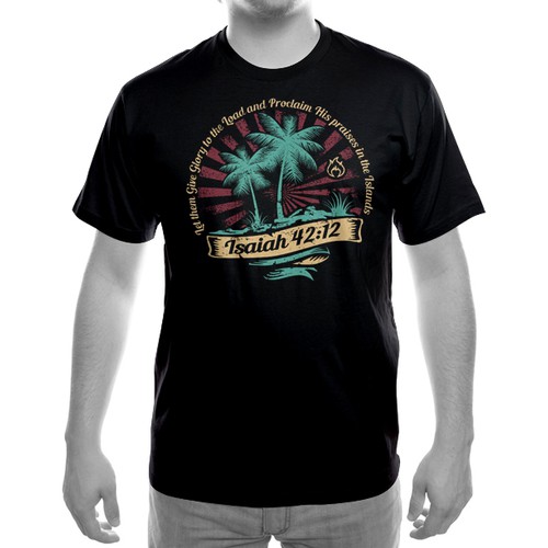 Pacific Islander Shirt for Christian Clothing Brand