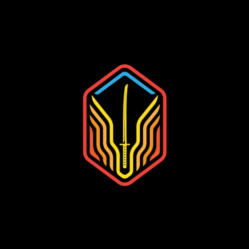 Logo for security company