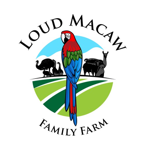 loud macaw family farm