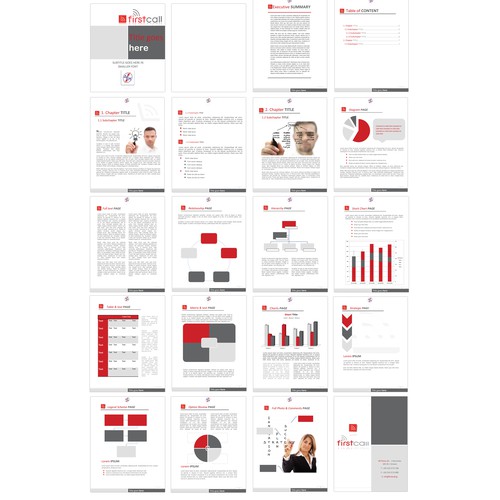 Corporate Communications Microsoft Word Template