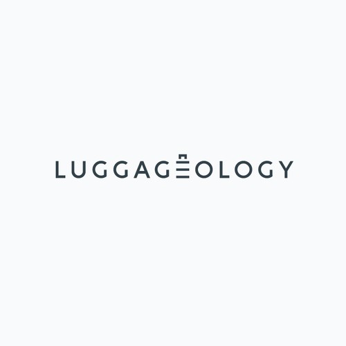 logo concept for luggage website