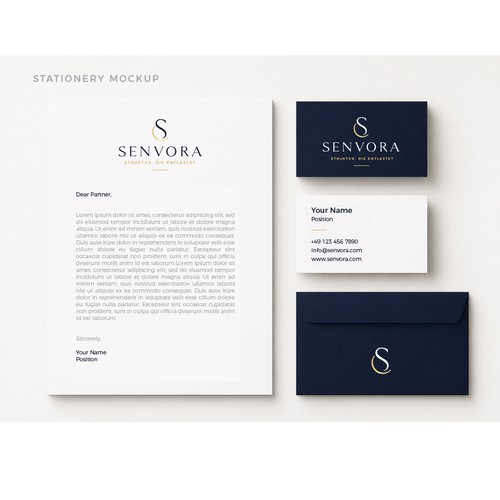 SENVORA LOGO Design