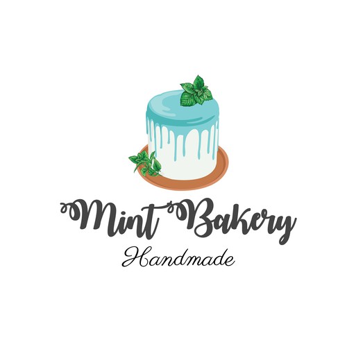 Mint Bakery - Hand made Cake logo