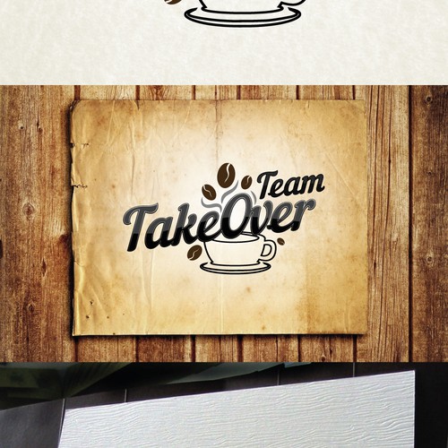 Create a sports logo for Team Takeover!