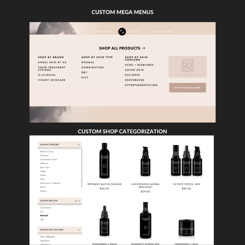 Custom Squarespace Features