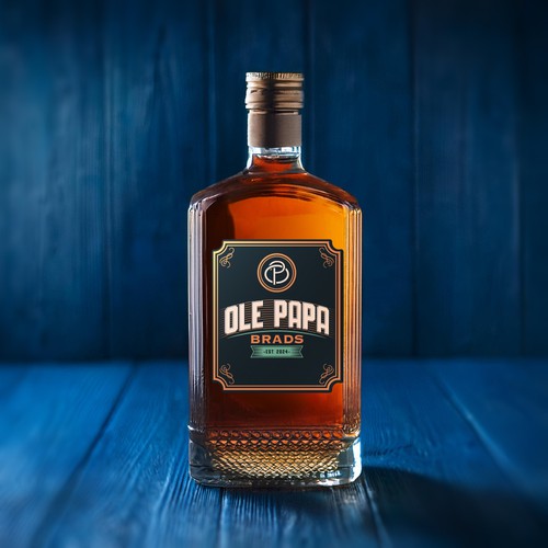 Ole Papa label design