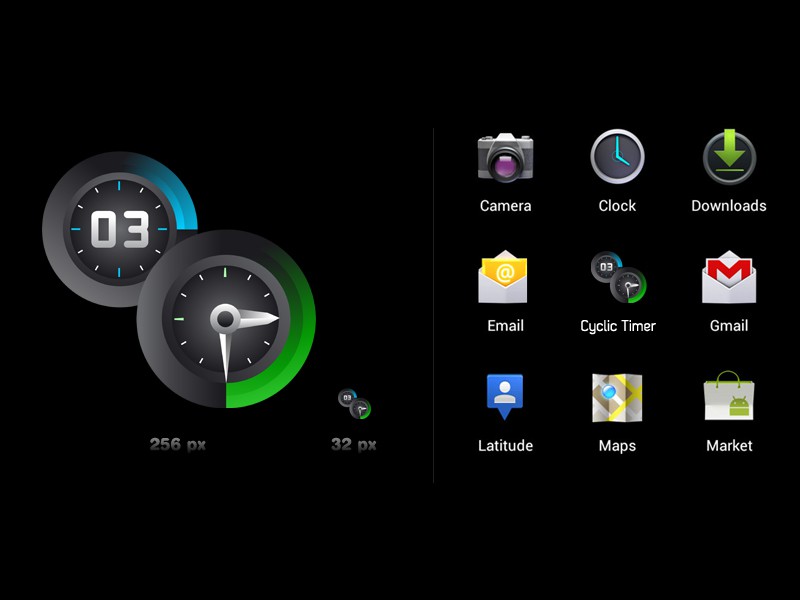 New button or icon wanted for Cyclic timer