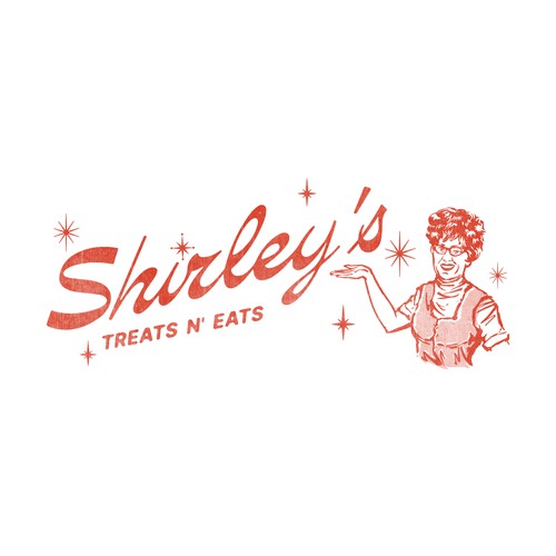 Vintage Retro Logo for Ice Cream Business 