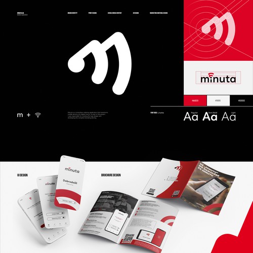 Minuta.ba - Logo and Branding, Social Media Content Design/Off-Site Project