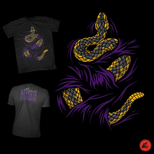 snake on tees