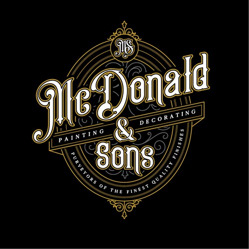 McDonald & Sons Vintage Logo