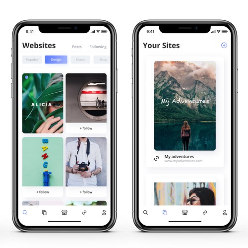Tinkerr - mobile website builder