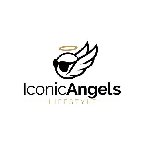  Design a modern stylish logo for IconicAngels 