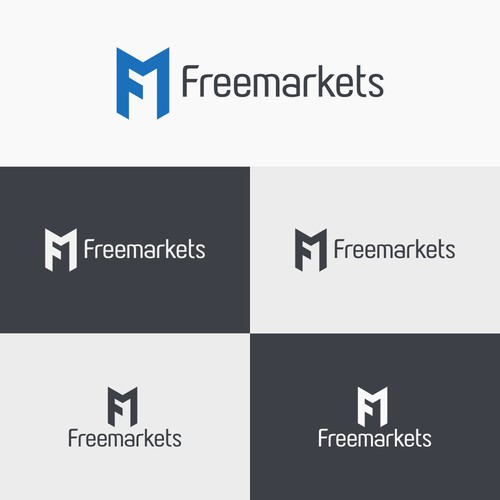 freemarkets logo concept