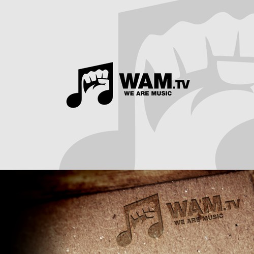 LOGODESIGN: WAM – WE ARE MUSIC