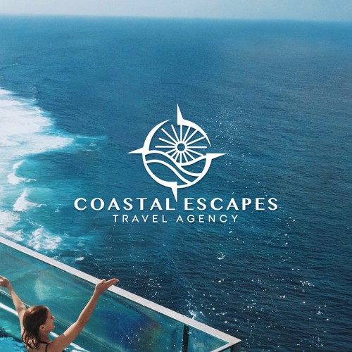Coastal Escapes Logo Concept