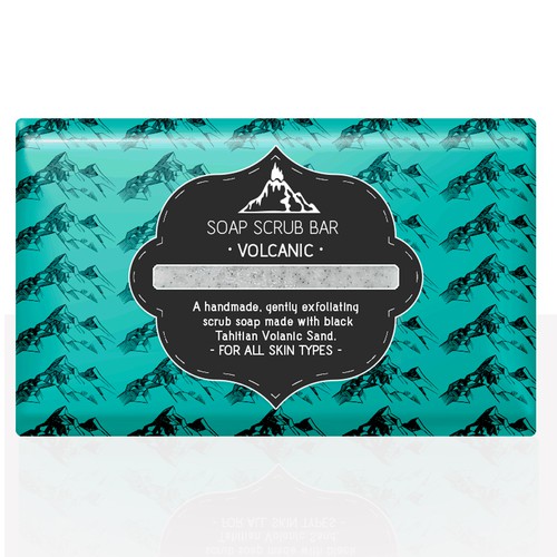 Soap Scrub Bar Volcanic