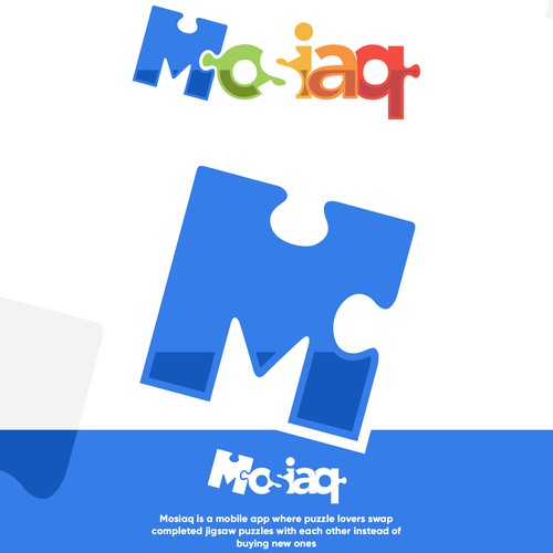 Fun and Playful Logo for Mosiaq