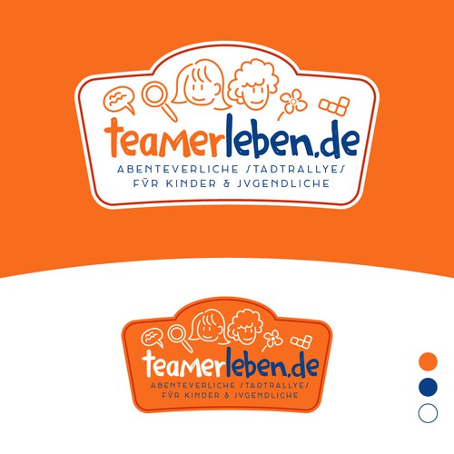 Playful and adaptive logo for children's game
