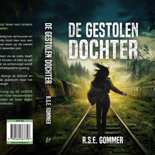 Post-Apocalyptic Book cover design