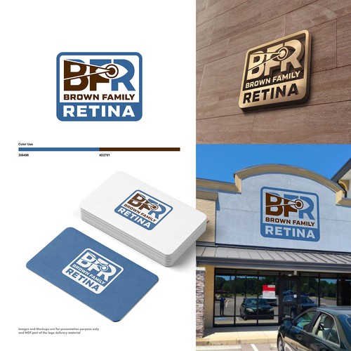 BFR Retina Initial Logo Design