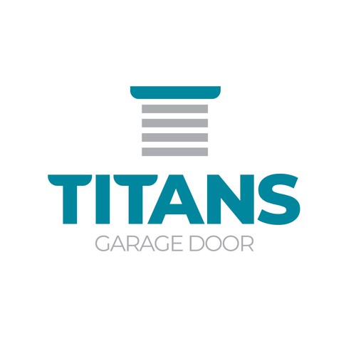 Logo for a garage door company