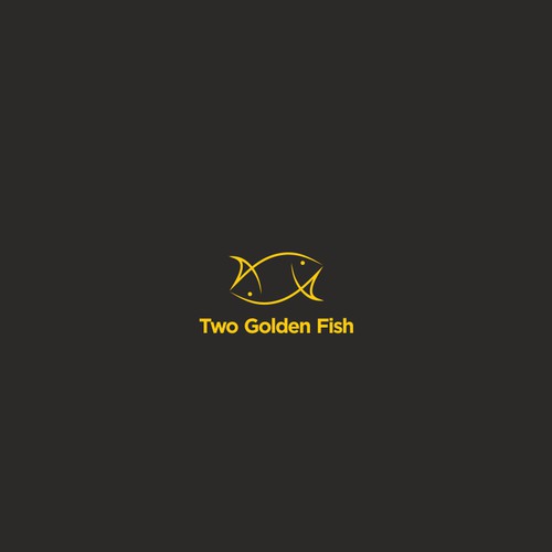 two golden fish