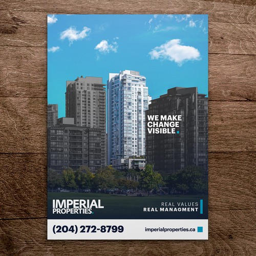 Newspaper ad for Imperial properties